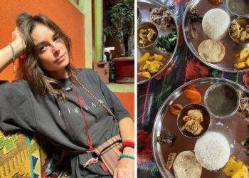 Kasia Smutniak torna di nuovo in Nepal