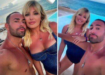 Manila Nazzaro e Stefano Oradei innamorati ai Caraibi