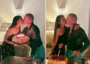 Gianluca Vacchi festeggia 56 anni a Marbella