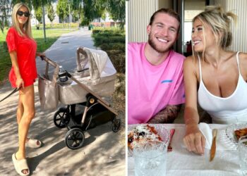 Diletta Leotta, prima passeggiata da mamma a 10 giorni dal parto: foto