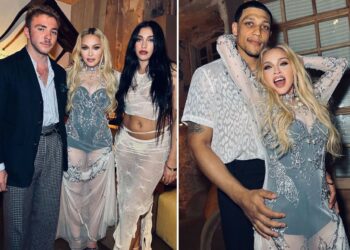 Madonna festeggia 65 anni in Portogallo col nuovo fidanzato di 29 anni: foto