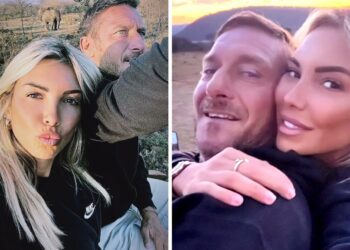 Francesco Totti e Noemi Bocchi in Sudafrica, romantico safari di coppia: foto