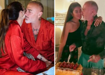 Gianluca Vacchi festeggia i 56 anni in Spagna con famiglia e amici: le immagini del party intimo