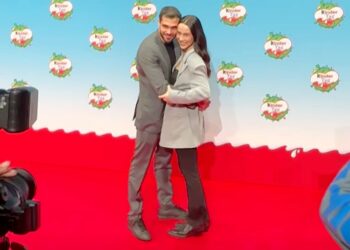 Aurora Ramazzotti e il compagno Goffredo Cerza a Berlino sul red carpet