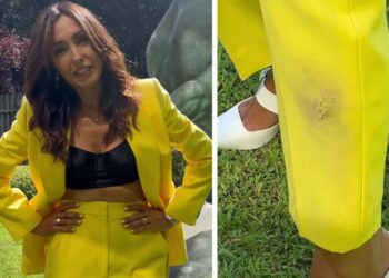 Caterina Balivo, incidente in conferenza stampa Rai davanti a decine di fotografi