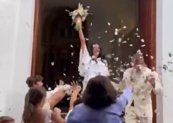 L'ex di Totti Maria Mazza si è sposata a 47 anni