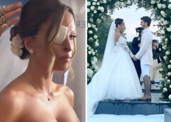 Il video del matrimonio da favola di Gessica Notaro alla Reggia di Venaria