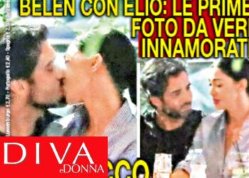 Belen Rodriguez e il nuovo fidanzato Elio sempre più passionali: nuove foto su Diva e Donna