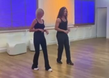 I primi balli di Carlotta Mantovan a Ballando con le stelle