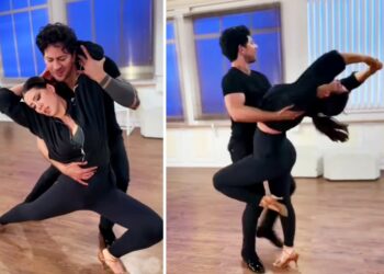 Wanda Nara è già a Roma per le prove di Ballando con le stelle