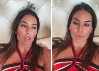Elisabetta Gregoraci riappare sui social con le lacrime agli occhi, ancora provata dal grave lutto: le sue parole