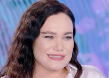 ''Sono al quinto mese e mezzo'': Romina Carrisi a 36 anni è incinta del compagno 52enne Stefano, l’annuncio in tv