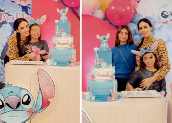 Michela Quattrociocche festeggia i 9 anni della secondogenita Diamante