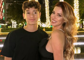 Aida Yespica vola a Miami per festeggiare i 15 anni del figlio Aron