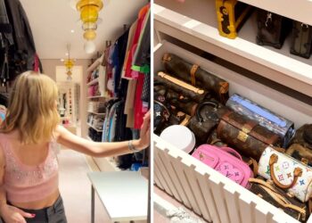 Chiara Ferragni si è trasferita nella nuova casa milionaria a Milano: la cabina armadio è davvero da record