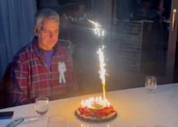 La famiglia Rodriguez festeggia il compleanno di papà Gustavo
