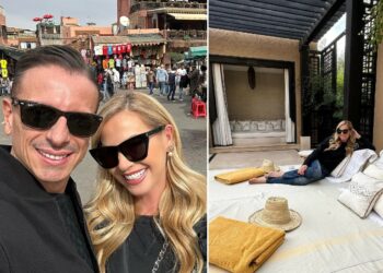 Federica Panicucci e il compagno Marco Bacini volano in Marocco