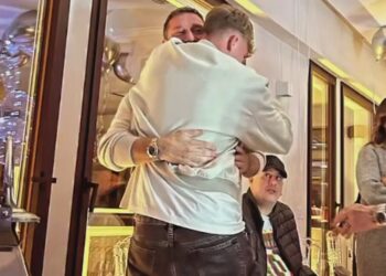 Seconda festa per i 18 anni di Cristian Totti: stavolta c'è papà Francesco