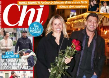 Michelle Hunziker e il nuovo fidanzato Alessandro paparazzati innamoratissimi nella notte di Roma: guarda
