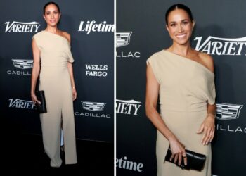Meghan Markle torna in pubblico felice e in formissima sul red carpet a Los Angeles: foto