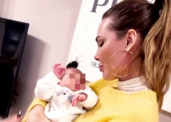 Ilary Blasi conosce il suo nuovo nipotino