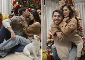 Cecilia Rodriguez e Ignazio Moser addobbano tutta la casa per Natale