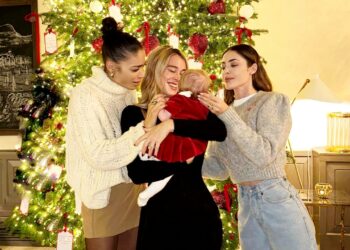 Diletta Leotta alla SPA con la figlia Aria e le amiche