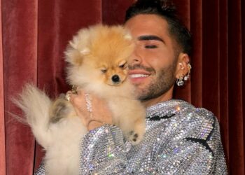 Federico Fashion Style presenta Simpa, il suo nuovo cane, ma piovono critiche per la razza: le foto