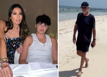 Elisabetta Gregoraci e Flavio Briatore col figlio Nathan in Africa per trascorrere il Natale tra caldo e mare: guarda
