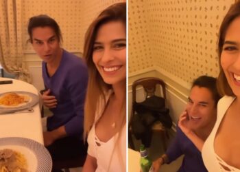 Ariadna Romero per la prima volta a Roma col fidanzato 50enne figlio di Julio Iglesias: le foto