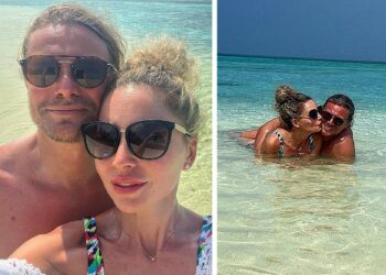 Davide Silvestri e la moglie Alessia Costantino si godono un super viaggio di nozze al caldo delle Maldive: guarda