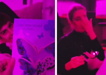 Lucrezia Lando festeggia il compleanno e si commuove per il regalo di Lorenzo Tano