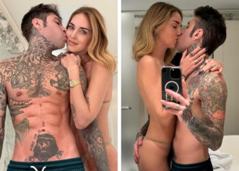 Fedez e Chiara Ferragni durante la vacanza in Svizzera postano scatti super hot: foto