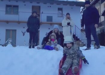 Chiara Ferragni torna sui social da Courmayer dove ha trascorso un weekend in famiglia ma senza Fedez