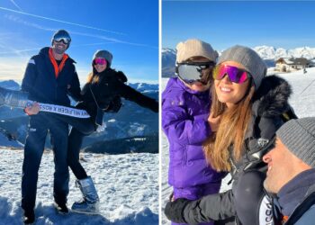 Palmas e Magnini, il 2024 inizia tra le neve