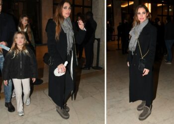 Ilary Blasi a poche ore dall'intervista-bomba del presunto amante appare serena e rilassata in pubblico a Roma con la figlia: foto