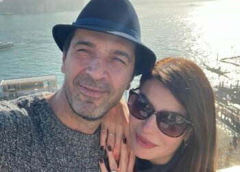 Gigi Buffon e Venezia con Ilaria D'Amico per festeggiare 46 anni: l'anello di fidanzamento della conduttrice è pazzesco