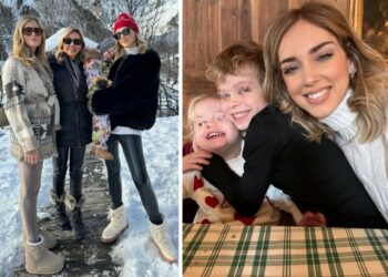 Chiara Ferragni riappare in montagna, weekend tra la neve con figli e sorella ma senza Fedez: si parla di un litigio pesante tra i due