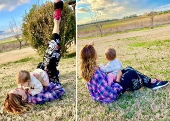 Barbara d'Urso aspettando il ritorno in tv nonna quasi a tempo pieno: foto tenerissime con la nipotina Matilde