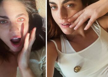 Miriam Leone pubblica prime foto dopo parto con coppette copricapezzoli: ''Mi sento imperfetta''