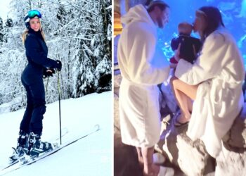 Diletta Leotta e Loris Karius festeggiano i 5 mesi della figlia Aria sulla neve: ecco dove sono