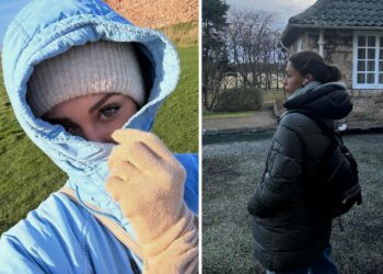 Tra Belen e l'ultimo fidanzato Elio è davvero già finita? Lei ha trascorso il weekend nella grigissima Scozia, sembra da sola: foto