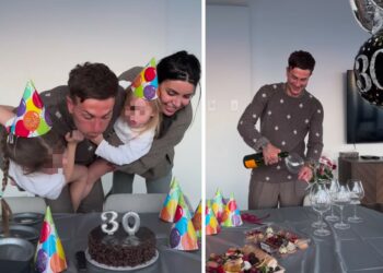 L'ex gieffina Veronica Ciardi festeggia il compleanno del marito calciatore Federico Bernardeschi nella loro casa a Toronto, in Canada: guarda