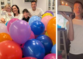 Alena Seredova compie 46 anni, marito e figli le organizzano una festa a sorpresa intima in casa a Torino: le immagini