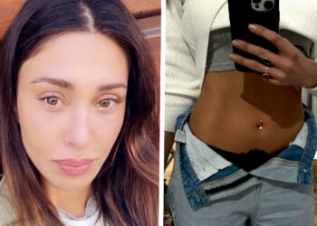 ''Oops... l'ho rifatto'': a quasi 40 anni Belen Rodriguez si fa nuovamente il piercing all'ombelico, guarda