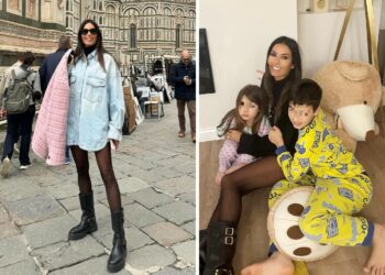 Elisabetta Gregoraci è un zia dolcissima con i suoi nipotini