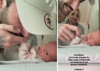 Veronica Peparini e Andreas Muller sono tornati a casa con le gemelline