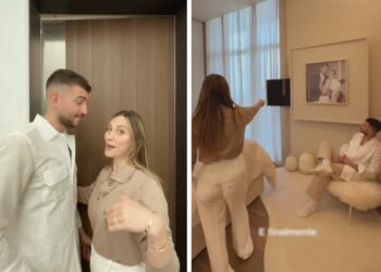Ecco l'home tour della nuova favolosa casa di Beatrice Valli e Marco Fantini a Milano