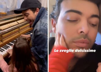 Il dolcissimo video di Stash dei The Kolors mentre suona la sua hit con la figlia Grace