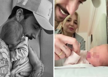 Andreas Muller e Veronica Peparini a casa con Penelope e Ginevra, le prime immagini della loro nuova vita tra pannolini e passeggini gemellari